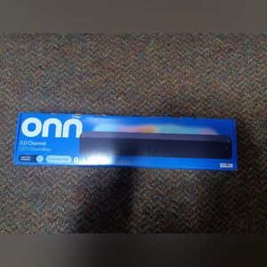 ONN 2.0 Channel LED Soundbar 20" NIB NWT